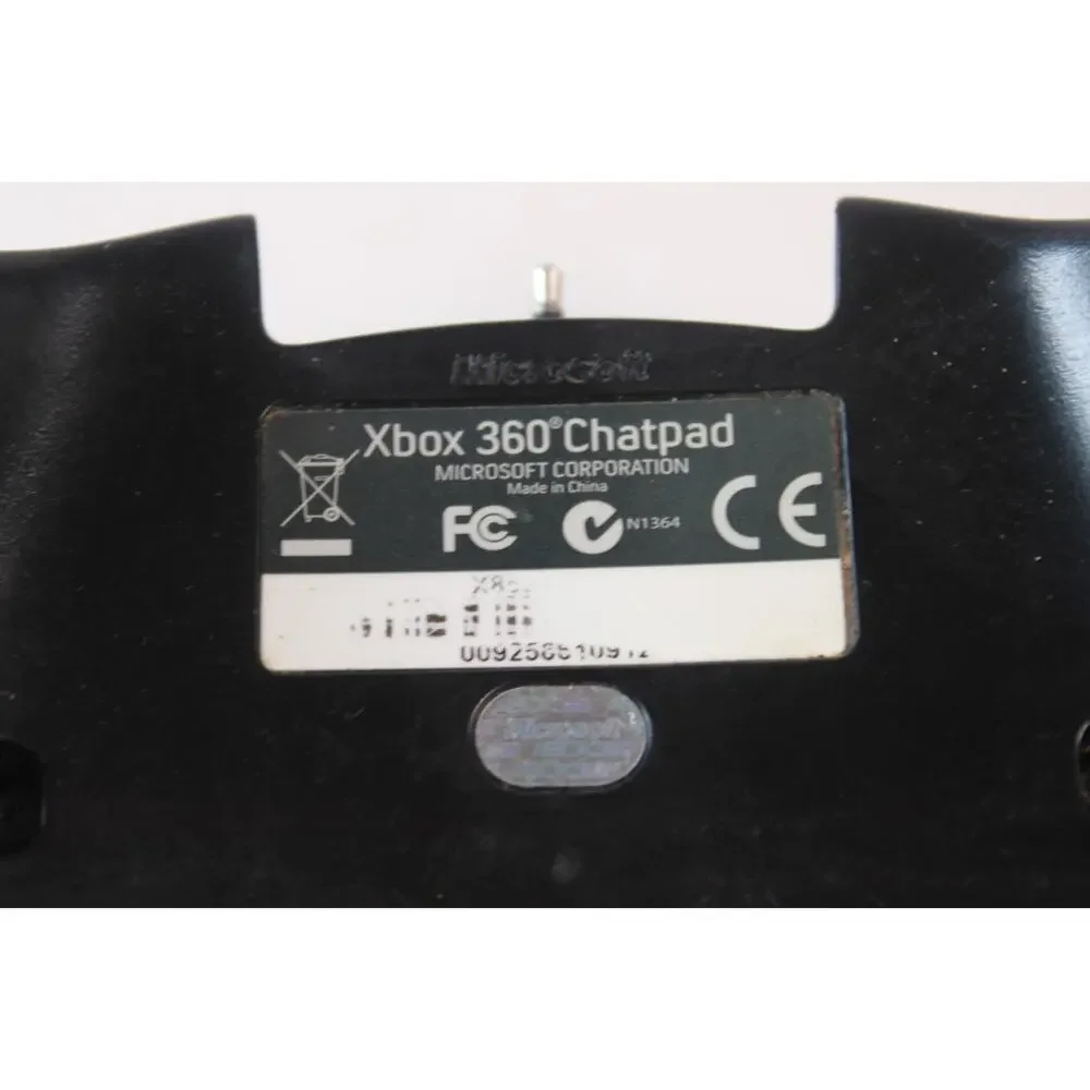 OEM Xbox 360 Keyboard Chatpad Black Controller Attachment Xbox 360